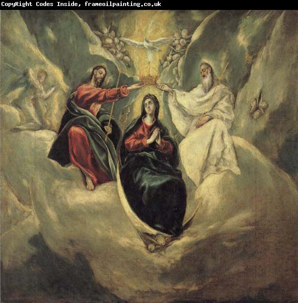 El Greco The Coronation of the Virgin